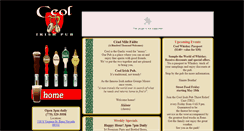Desktop Screenshot of ceolirishpub.com